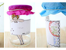 Fot. Wkn, Etykiety na słoiki