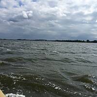 Zalew Kamieński, ucieczka przed burzą