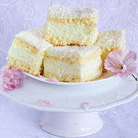 ciasto kokosowo-cytrynowe...