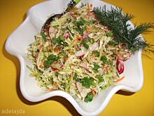 Fot. adelajda78, Surówka z młodej kapusty 