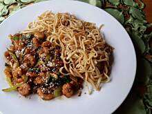 Fot. malinamarzenamalina1@wp.pl, Krewetki z paka choi