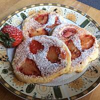 Placuszki jogurtowe z owocami