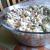 Kalafiorowa sałatka inaczej 