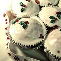 Muffinki pomarańczowo-żurawinowe