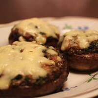 Faszerowane pieczarki 