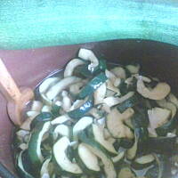 Sałatka na nadmiar cukinii