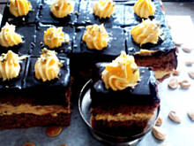 Fot. Olkka, Biszkopt piernikowy z kremem dyniowym