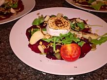 Fot. pwyso, "carpacio" z buraka