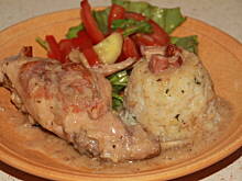 Fot. iwciaG, Królik Duszony Z Białym Winem I Boczkiem