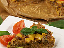 Fot. Wkn, Tarta razowa pieczarkowa