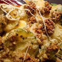 Zapiekanka cukiniowa mocno serowa