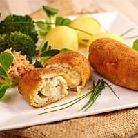 Dewolaje z masłem i żółtym serem