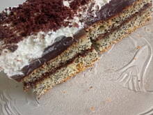 Fot. onlyred, Ciasto makowe z herbacianą galaretką