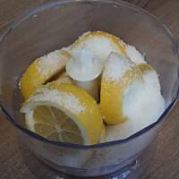 Lemoniada cytrynowa z całych cytryn - mojej kochanej Teściowej Bożenki