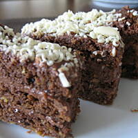 Placek z pomarańczami