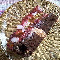 Chałwowo-wiśniowa delicja