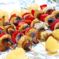 Marynaty do szaszłyków warzywnych