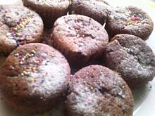 Fot. izabela.sz, Muffinki Jagodowe na bazie lekko kwaśnej śmietany.