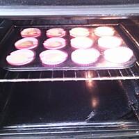 Muffinki Jagodowe na bazie lekko kwaśnej śmietany.