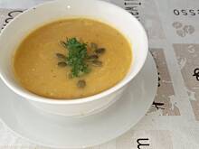 Fot. malinamarzenamalina1@wp.pl, Zupa krem z dyni 