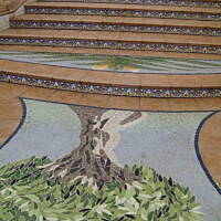 Los Llanos - schody do parku