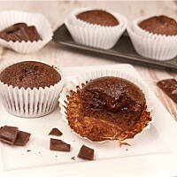 Muffinki z mini lawą