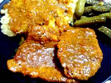 Fot. mariola2000, Schab w sosie z prażoną cebulą wg M&Ł