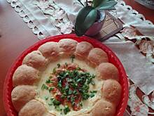 Fot. onlyred, Bułeczki z serowym sosem