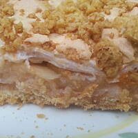 Półkrucha szarlotka bez ważenia