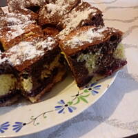 Proste i szybkie ciasto z malinami