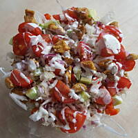 Sałatka z kurczakiem