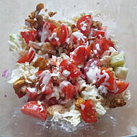 Sałatka z kurczakiem