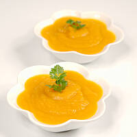 Pikantny krem dyniowy z kolendrą