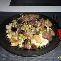 Wołowina z kaszą kuskus
