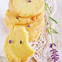 lawendowe ciasteczka