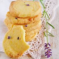 lawendowe ciasteczka