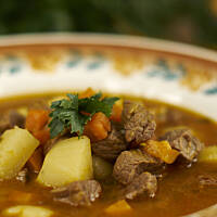 Zupa gulaszowa z dynią