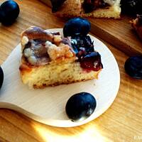 Ciasto drożdżowe ze śliwkami bez wyrabiania