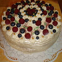 Tort śmietanowo-owocowy - ali