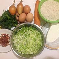 Placuszki z kapusty pekińskiej i twarogu