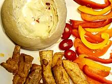 Fot. ekkore, Serowy kurczak z paprykami