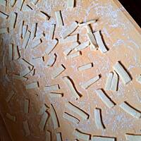 Kluski z ciasta na pierogi 