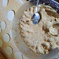 Pierogi z soczewicą i boczkiem 