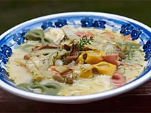 Fot. Wkn, Zupa maślakowa