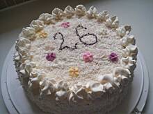 Fot. Monia1805, Tort śmietankowo-mascarpone z truskawkami