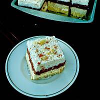 Kostka cappuccino-kokosowa