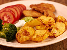 Fot. Wkn, Ziemniaki w serowej skorupce