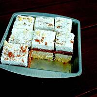 Kostka cappuccino-kokosowa