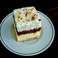 Kostka cappuccino-kokosowa