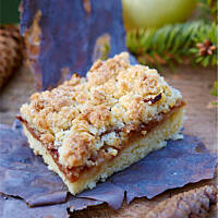 Jabłecznik śmietanowy z kruszonką